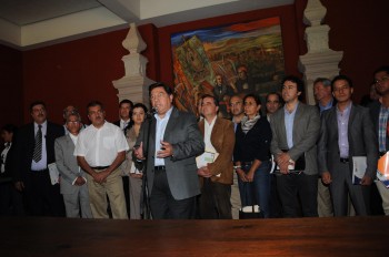 jesus reyna reunión acuerdo por Michoacán