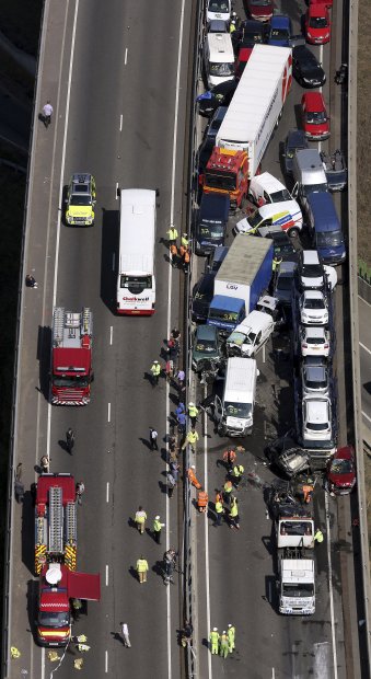 Isle of Sheppey bridge crash
