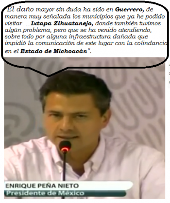 Peña Nieto olvida Michoacán Peña Nieto olvida Michoacán