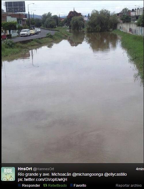 Rio Grande av Solidaridad Morelia alerta