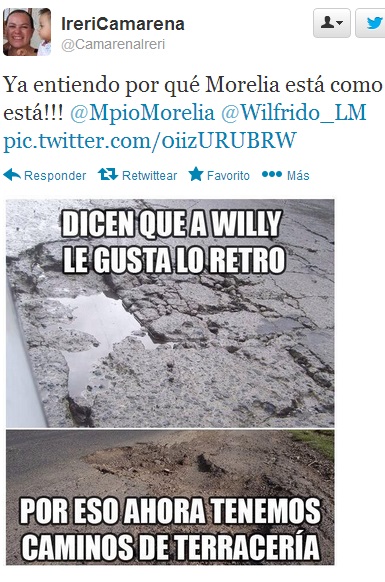 Wilfrido Lázaro Chistes baches