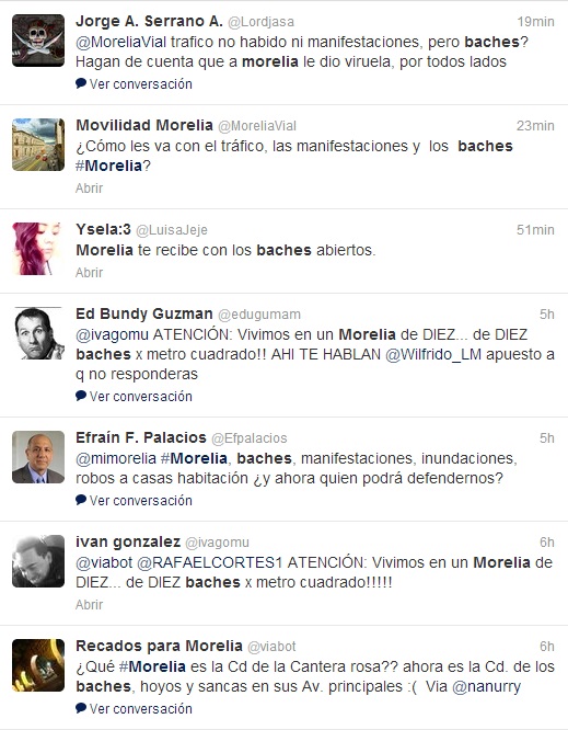 Wilfrido Lázaro chistes baches tw