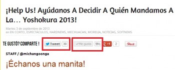 concurso la yoshokura 2013 likes