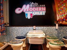 modern toilet