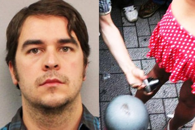 Arrestado por fotografiar a mujeres