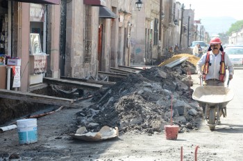 Ayuntamiento morelia mejoras banquetas centro histórico