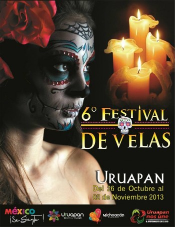 Festival de velas Uruapan Michoacán
