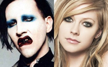 Marilyn Manson y Avril Lavigne