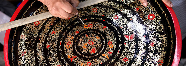 Michoacán laqueado artesanías