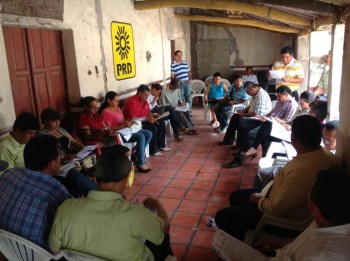 PRD Michoacán afiliaciones reuniones