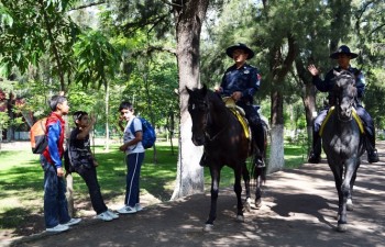 Policía Montada Morelia Michoacán SSP