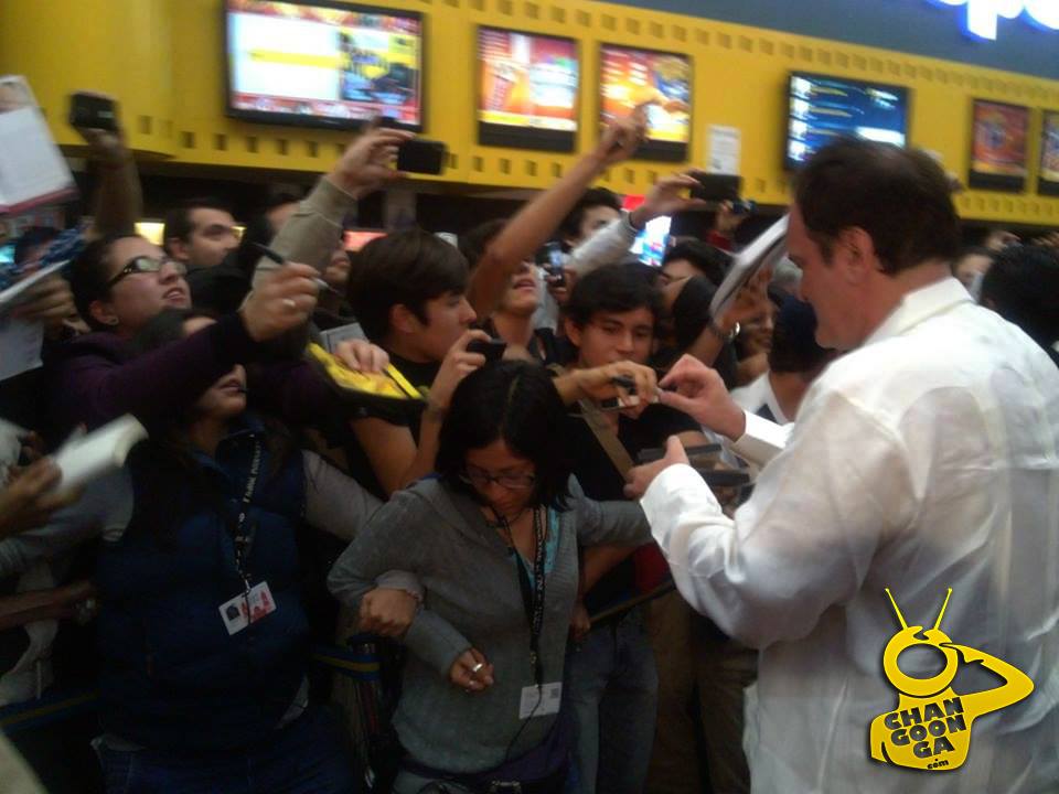 Quentin Tarantino en Morelia FICM
