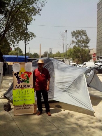 alcalde santa ana maya huelga