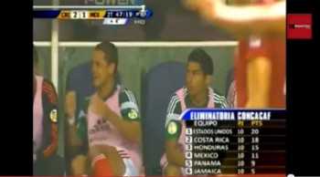 chicharito reacción gol usa selección mexicana