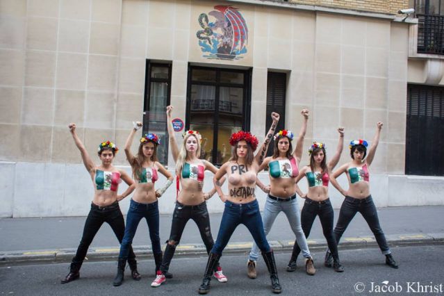 femen México 2 oct 2
