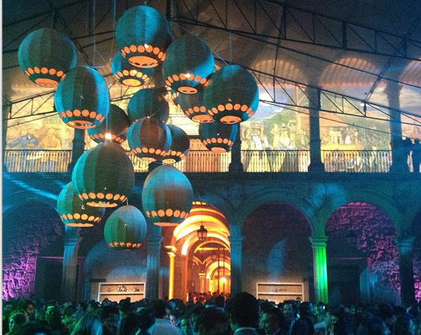 ficm morelia fiesta palacio de gobierno 2013