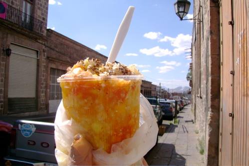 gaspacho Morelia Michoacán