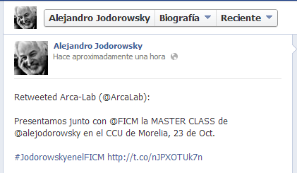 jodorowsky master class ccu morelia
