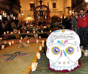 noche de muertos morelia