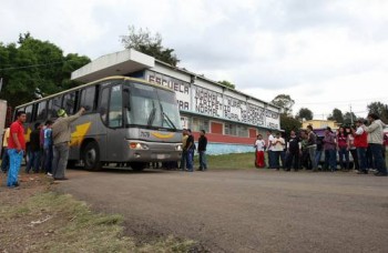 normalistas Tiripetío autobuses