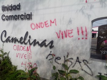 normalistas grafitis Morelia