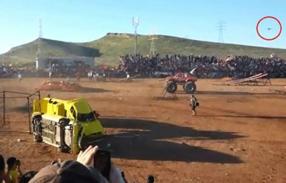 ovni chihuahua monster truck accidente 2