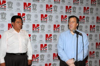 secretario de Relaciones Exteriores José Antonio Meade Kuribreña Jesús Reyna Michoacán