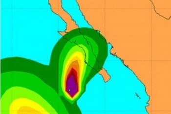 tormenta Octave en Los Cabos