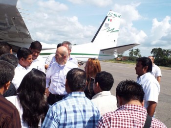 Fausto Vallejo en Lázaro Cárdenas