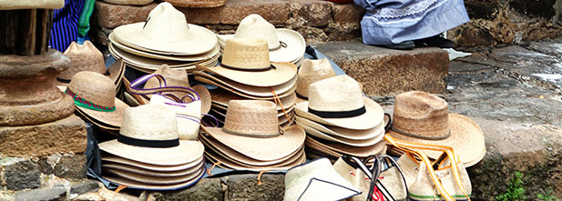 Fibras Vegetales sombreros Michoacán