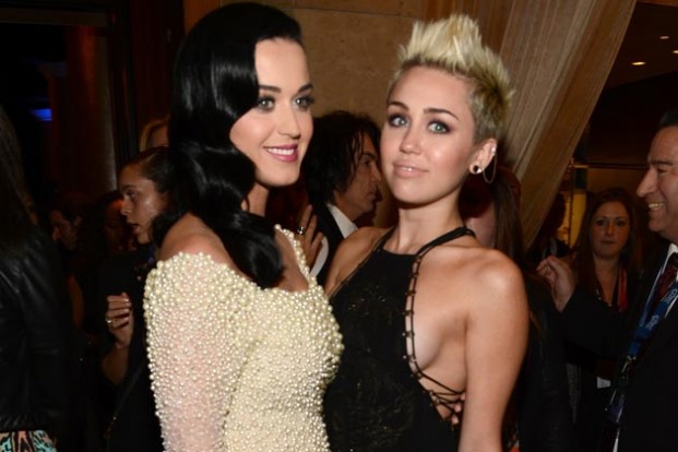 Katy Perry y Miley Cyrus