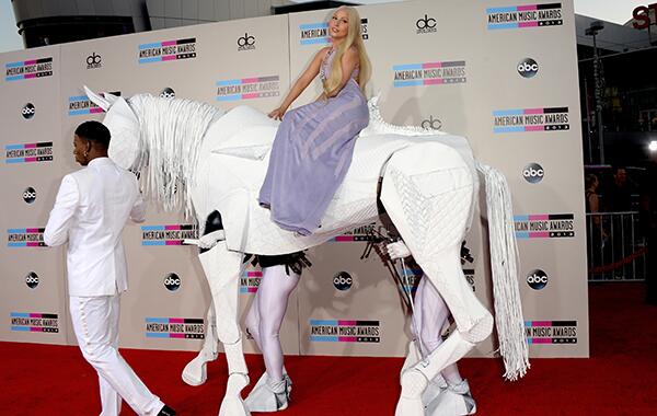 Lady Gaga American Music Awards 2013