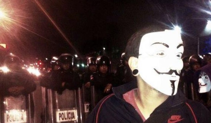 Marcha del Millón de Máscaras México2