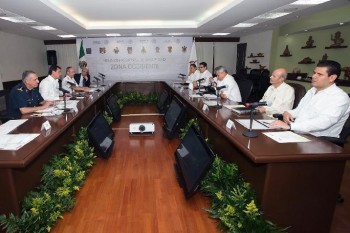 Reunión de seguridad Región Occidente Osorio Chong Fausto Vallejo