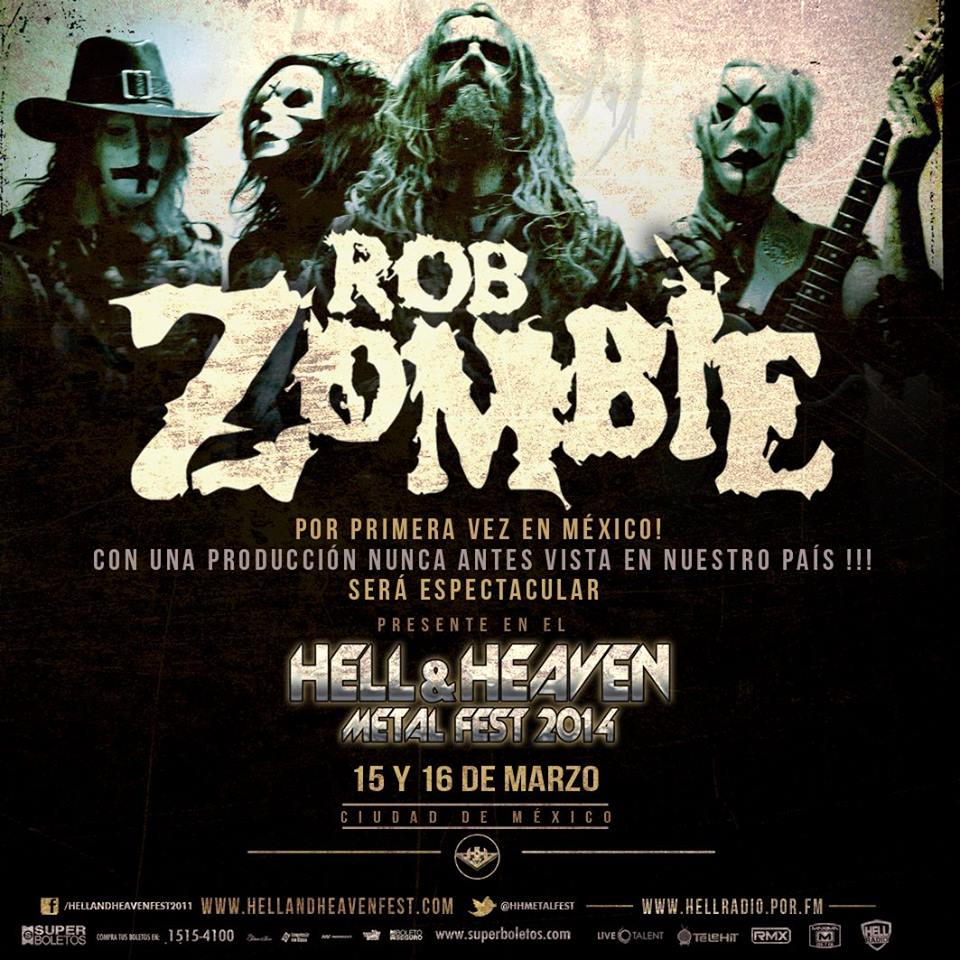 Rob Zombie Hell&Heaven Fest 2014