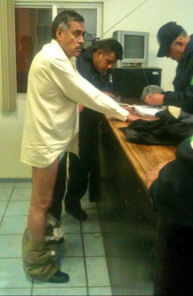 alcalde poblano ebrio pantalon abajo huejotzingo