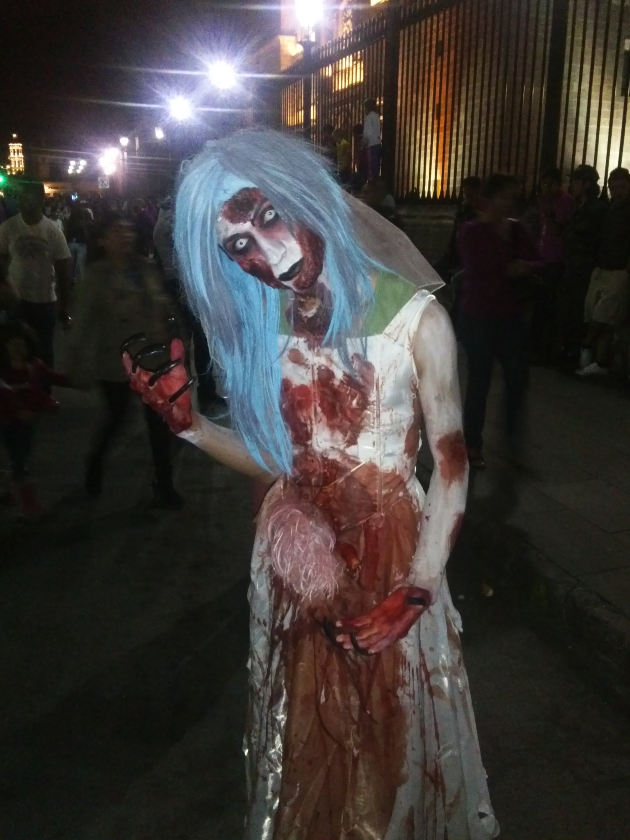 caminata zombie morelia 16