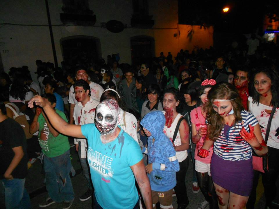 caminata zombie morelia 7