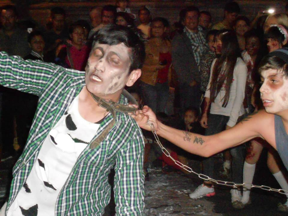 caminata zombie morelia 8