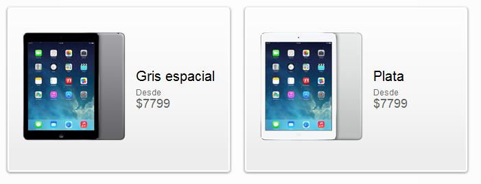 iPad air precios mexico
