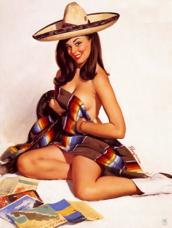 mexicana sexy caricatura