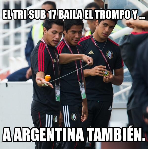 méxico vs argentina trompo