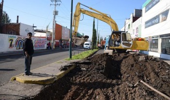 repavimentación Avenida Periodismo Morelia