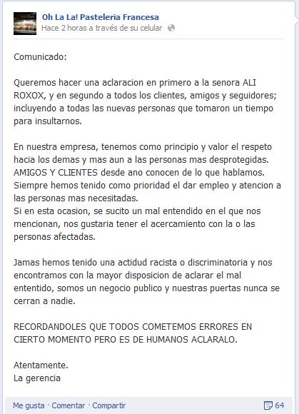 respuesta cafetería chiapas que corre a joven por apariencia indigena