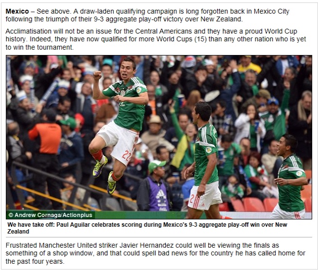 selección mexicana inglaterra miedo