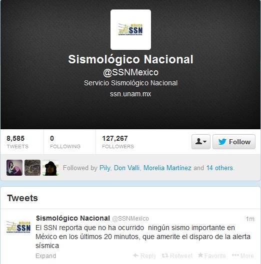 sismologico nacional