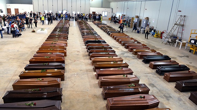 Ataúdes África AFP