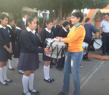 Donan bicicletas en combate a la obesidad en el municipio de Ecuandureo Michoacán: Ligia López