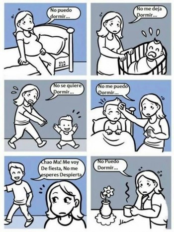 Madres que no pueden dormir