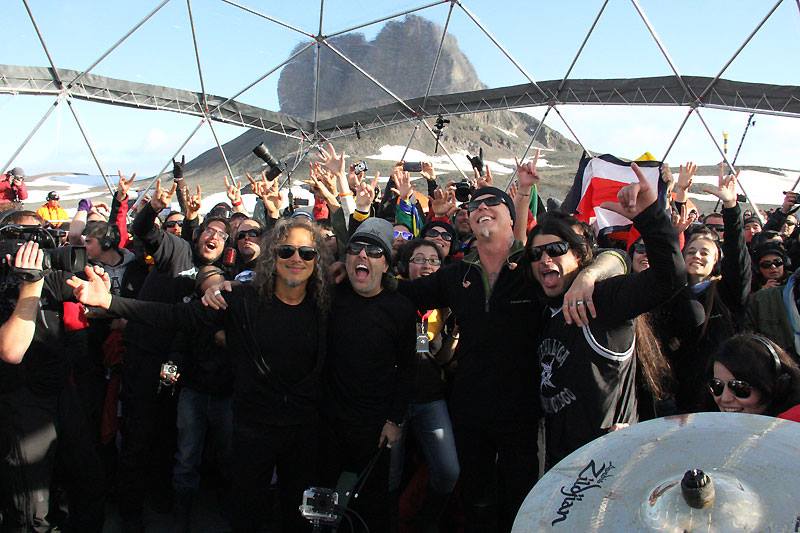 Metallica en la Antártida